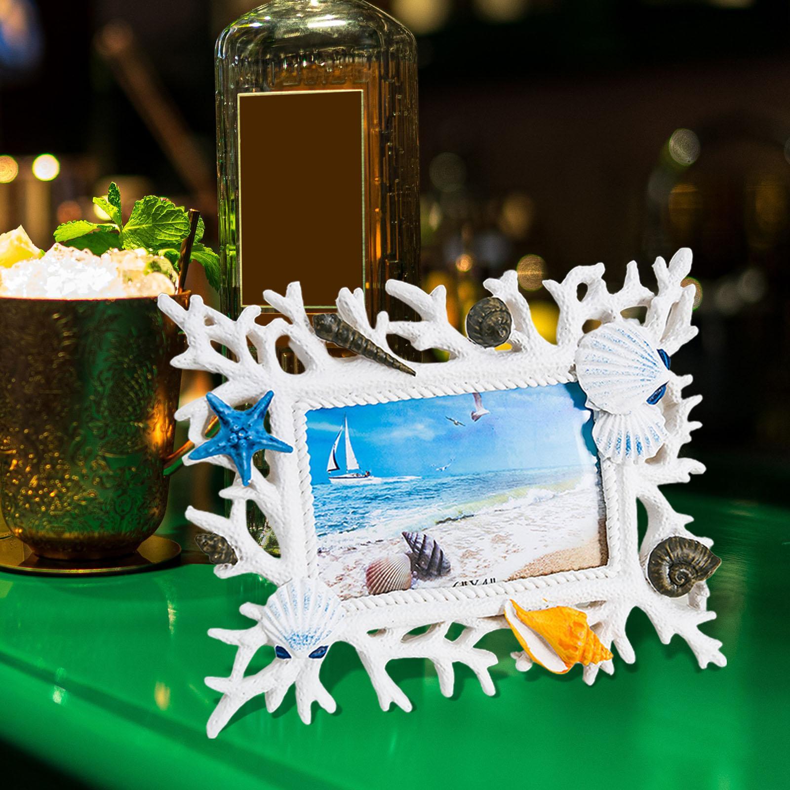 Mediterranean Photo Frame Picture Holder 6 inch for Home Party Decorations