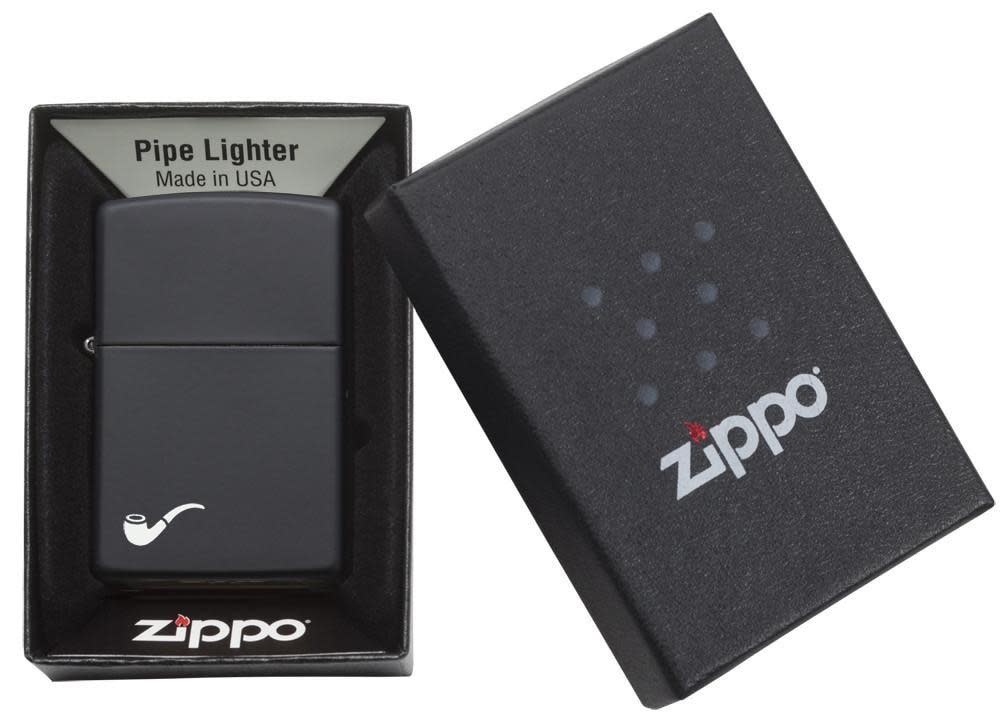 Bật Lửa Zippo Pipe Black Matte 218PL