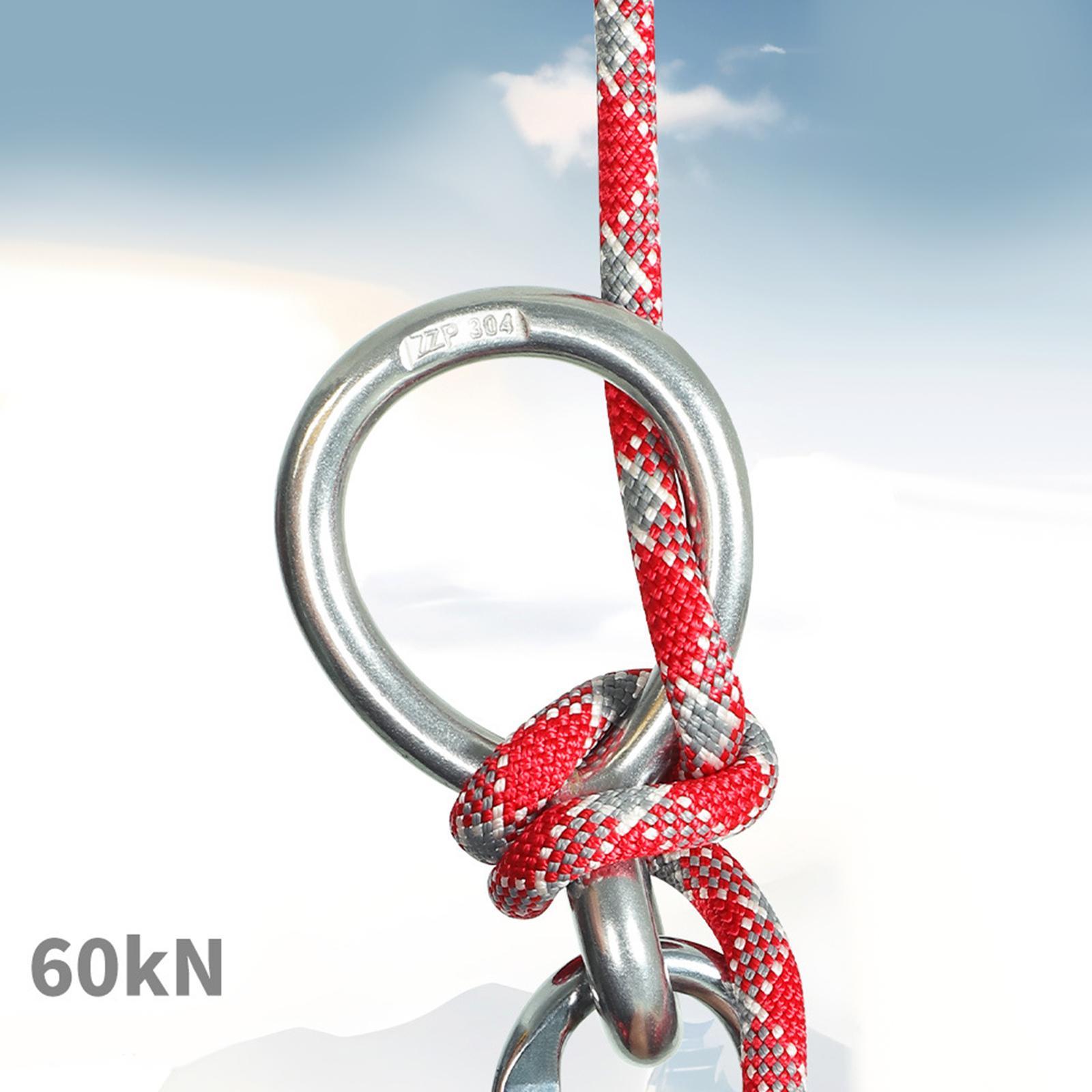 Descender Heavy Duty Belay Device for Rope Rappel Ziplining Outdoor