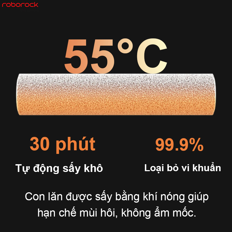 Máy hút bụi lau nhà Roborock Flexi Pro – Hàng Chính Hãng