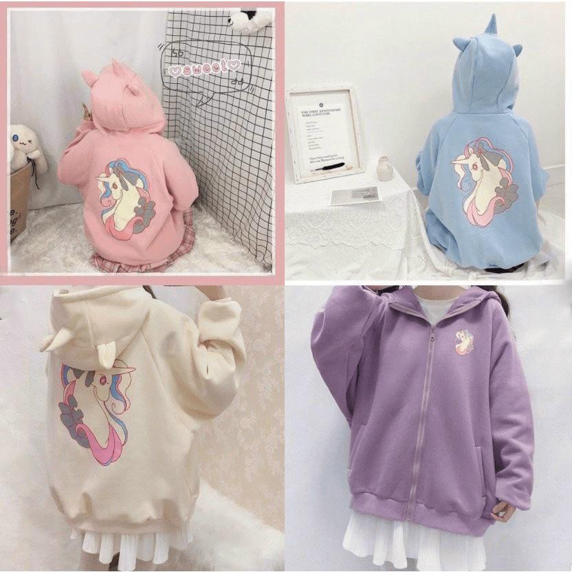 (FREE SHIP) ÁO KHOÁC CHỐNG NẮNG NỮ HỌA TIẾT KÌ LÂN BẢY MÀU SIÊU NGỘ NGHĨNH ĐÁNG YÊU TK 2022