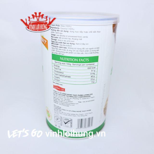 Dừa Sấy Giòn Lương Gia - 120gr