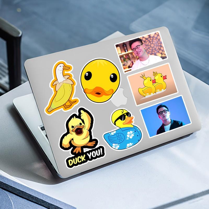 Hình Dán Sticker G-Ducky Dán Trang Trí Đồ Dùng, Thiết Bị, Xe Cộ |STKA437| Tem PVC Chống Nước, Bền Màu, Dễ Sử Dụng
