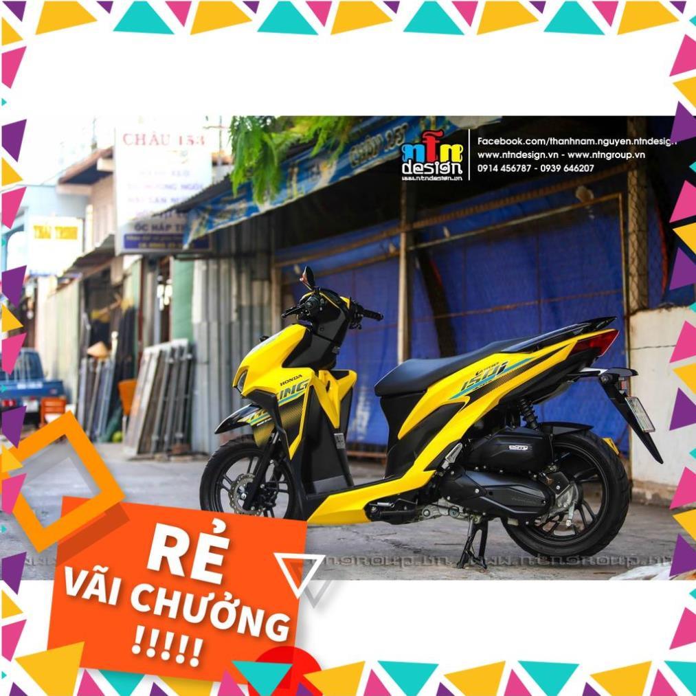 Tem Rời Vario Mẫu Racing Vàng Đen