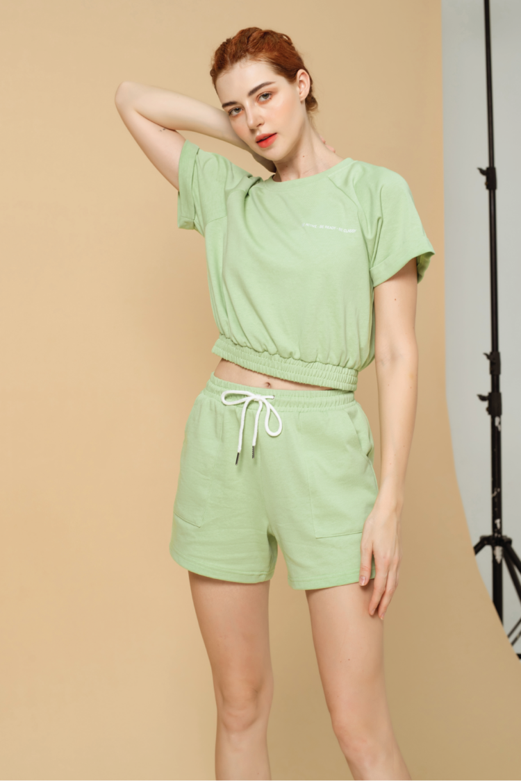 Quần Tập Thể Thao Milan Shorts (Phiên bản Xanh Mint)