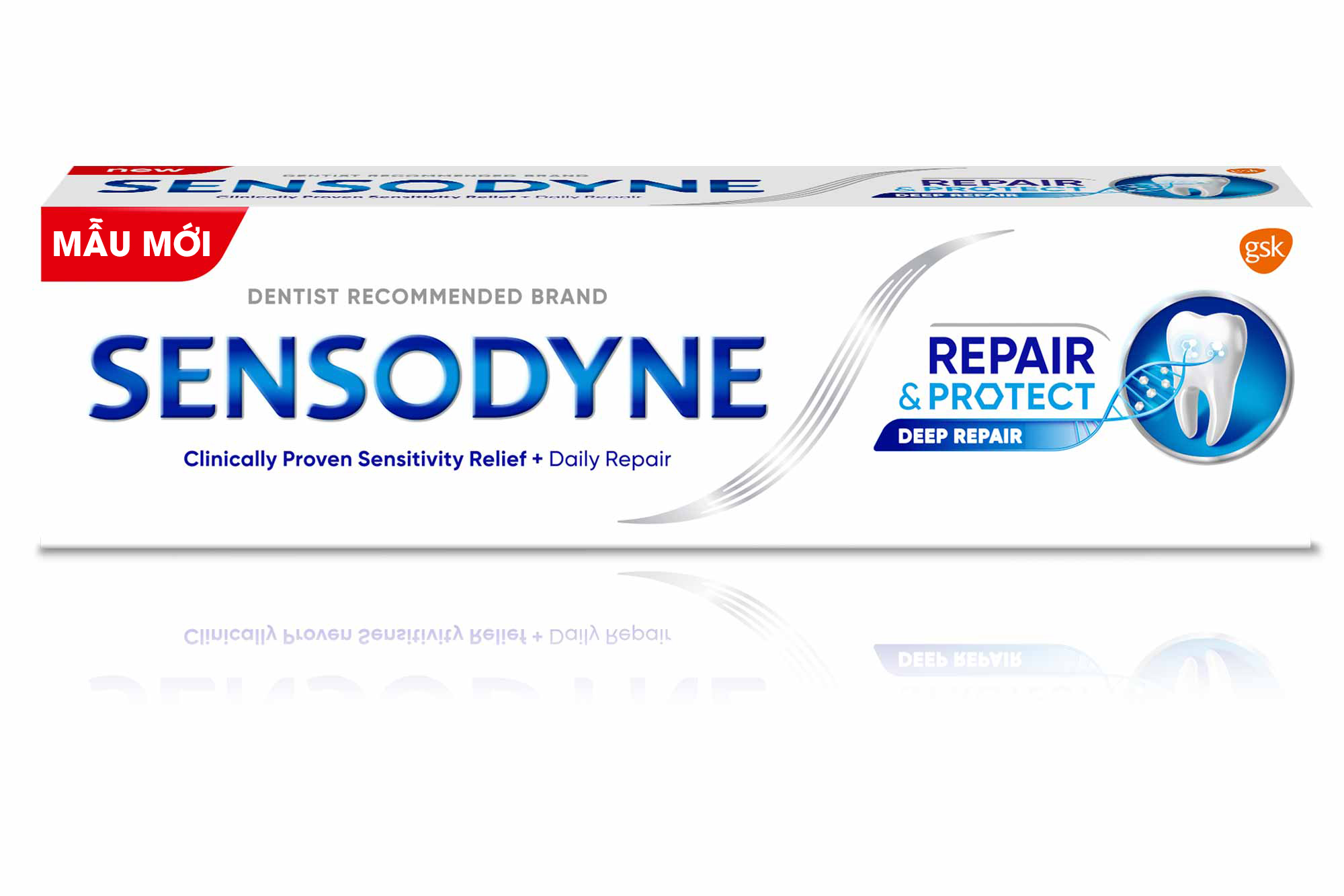 Kem đánh răng SENSODYNE Repair &amp; Protect - Bảo vệ răng nhạy cảm