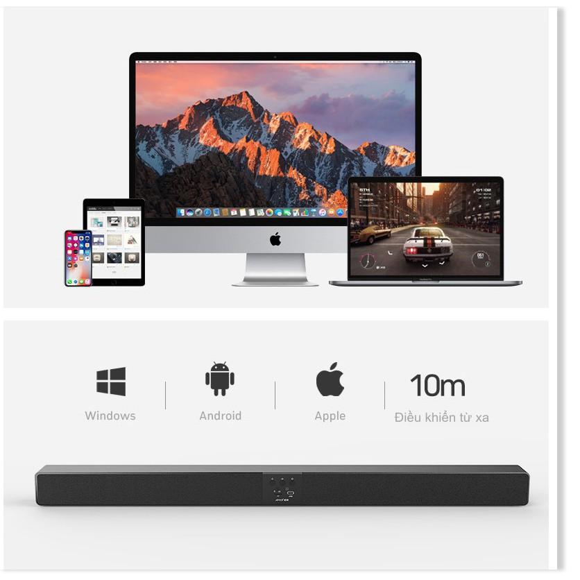 ️ Loa bluetooth Soundbar 5.1 âm thanh 3D 8 loa kép 60w AMOI