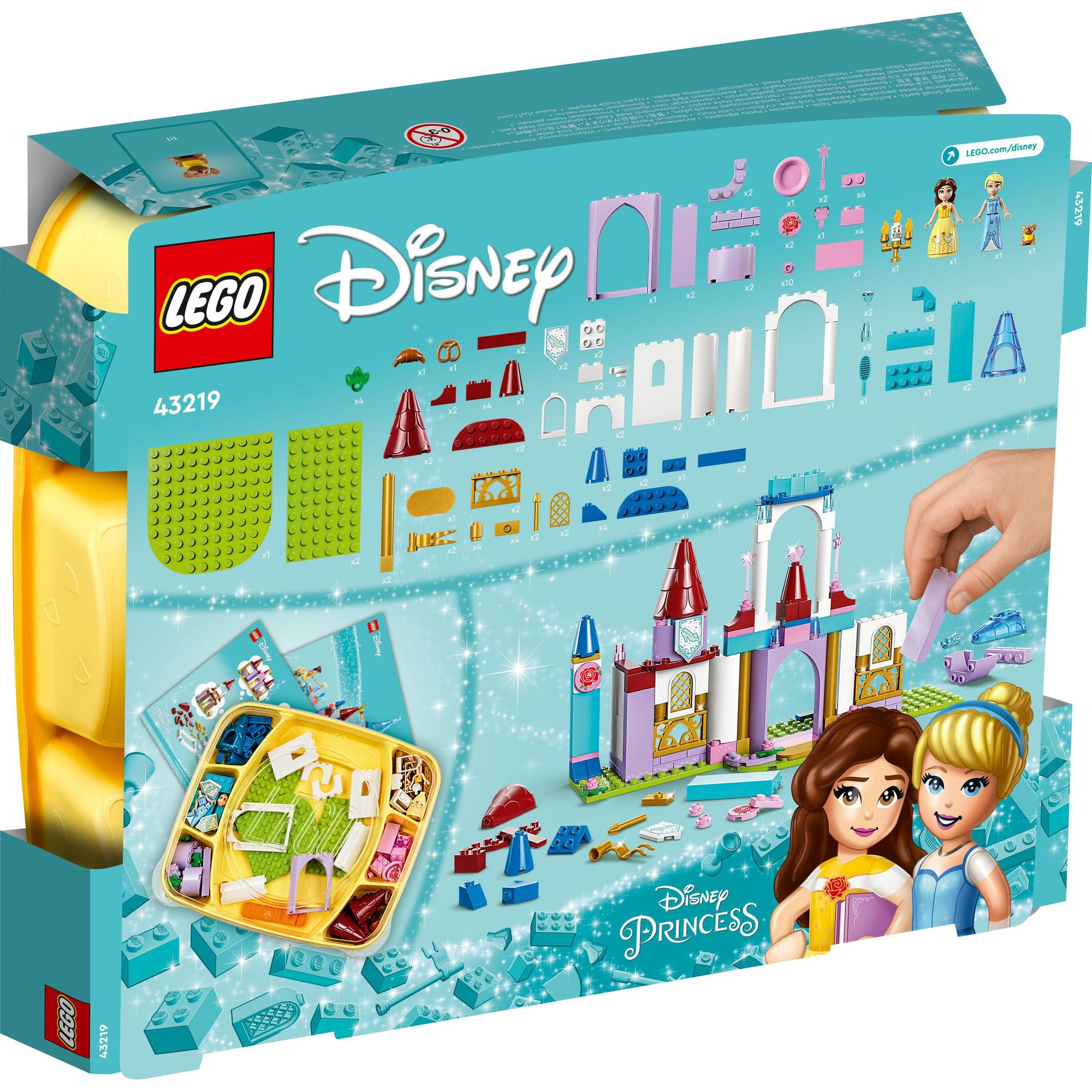 LEGO Disney Princess 43219 Lâu Đài Công Chúa Bella (140 chi tiết)