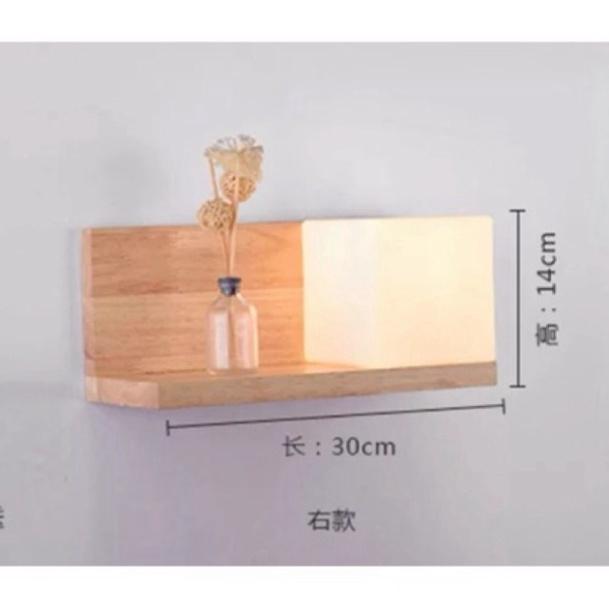 Đèn gắn tường gỗ, đèn phòng ngủ, đèn treo tường, đèn trang trí, đèn decor, đèn tường DT DDT