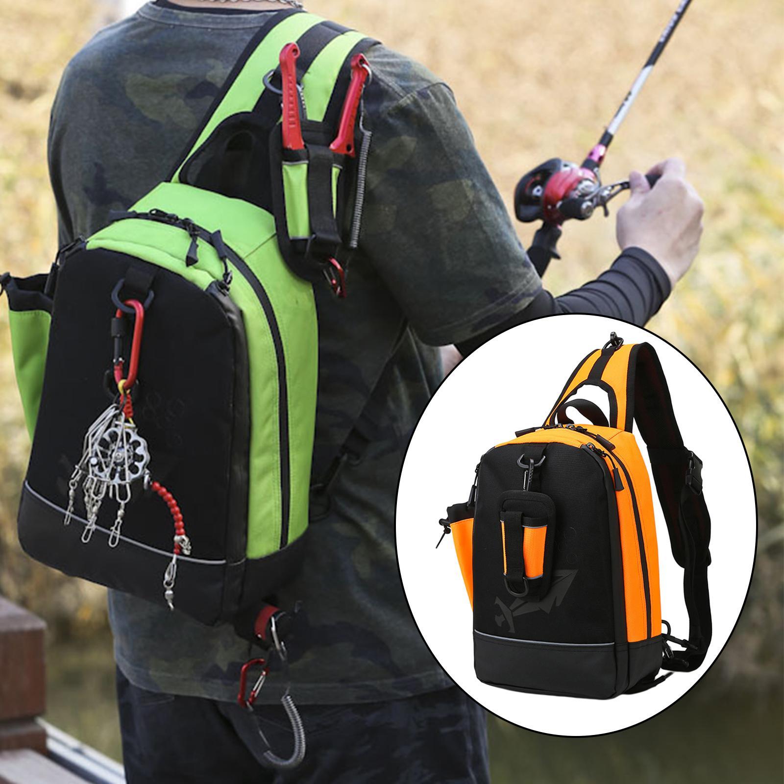 Oxford Cloth Chest Bag Men's Crossbody Sling Messenger Shoulder Pack for Outdoor Sports, Hiking, Camping Daypack Day Pack Pouch