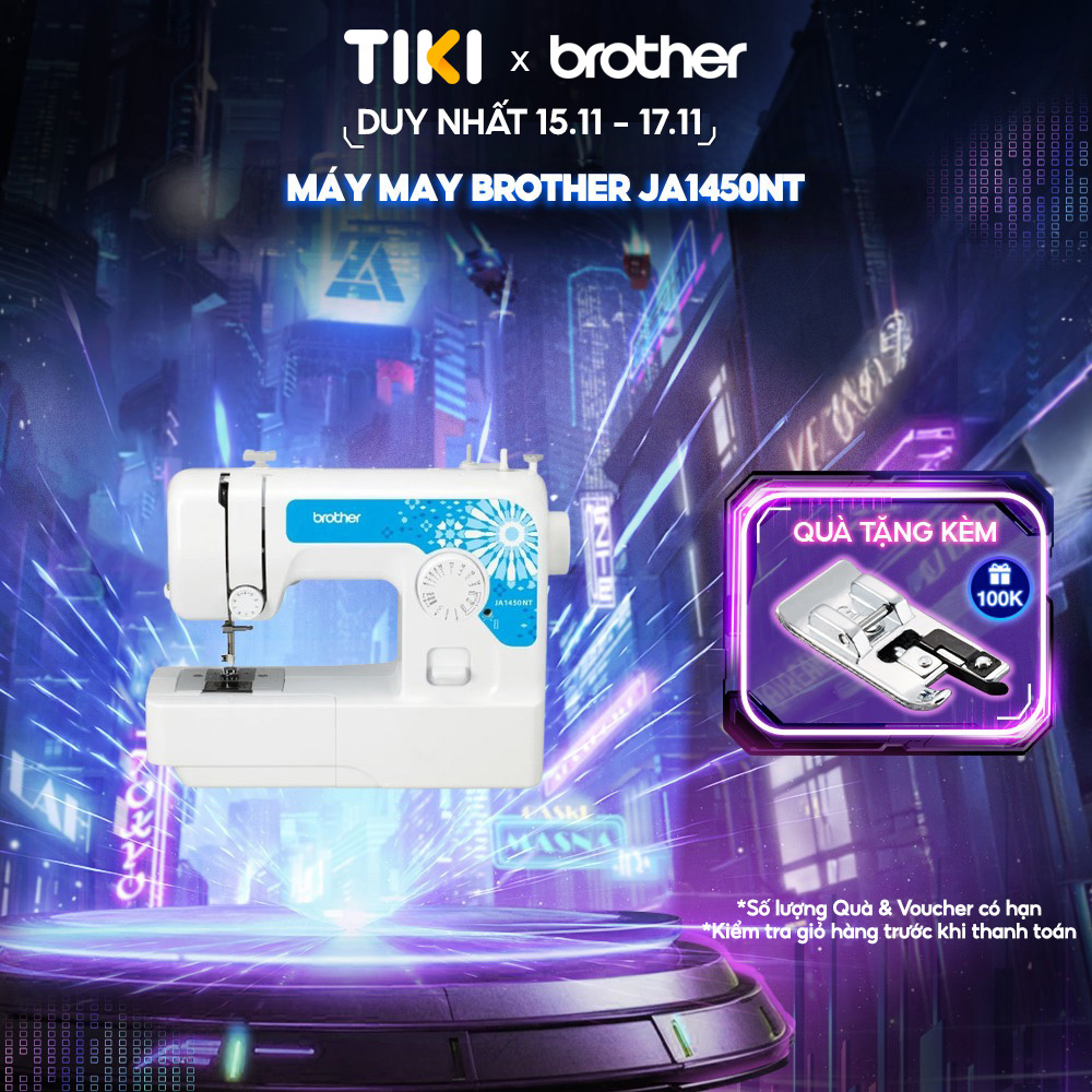 [Hàng chính hãng] Máy may Brother JA1450NT