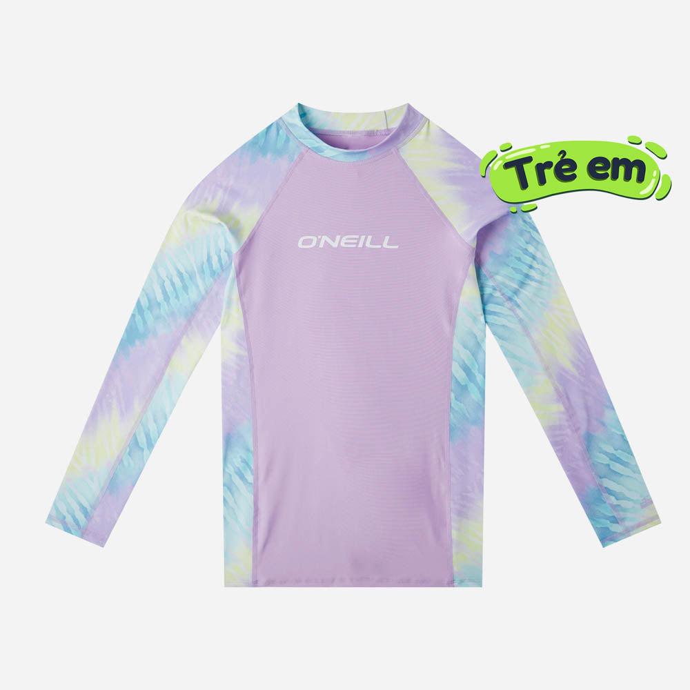 Áo bơi chống nắng bé gái Oneill Printed Skin - 3800050-35046