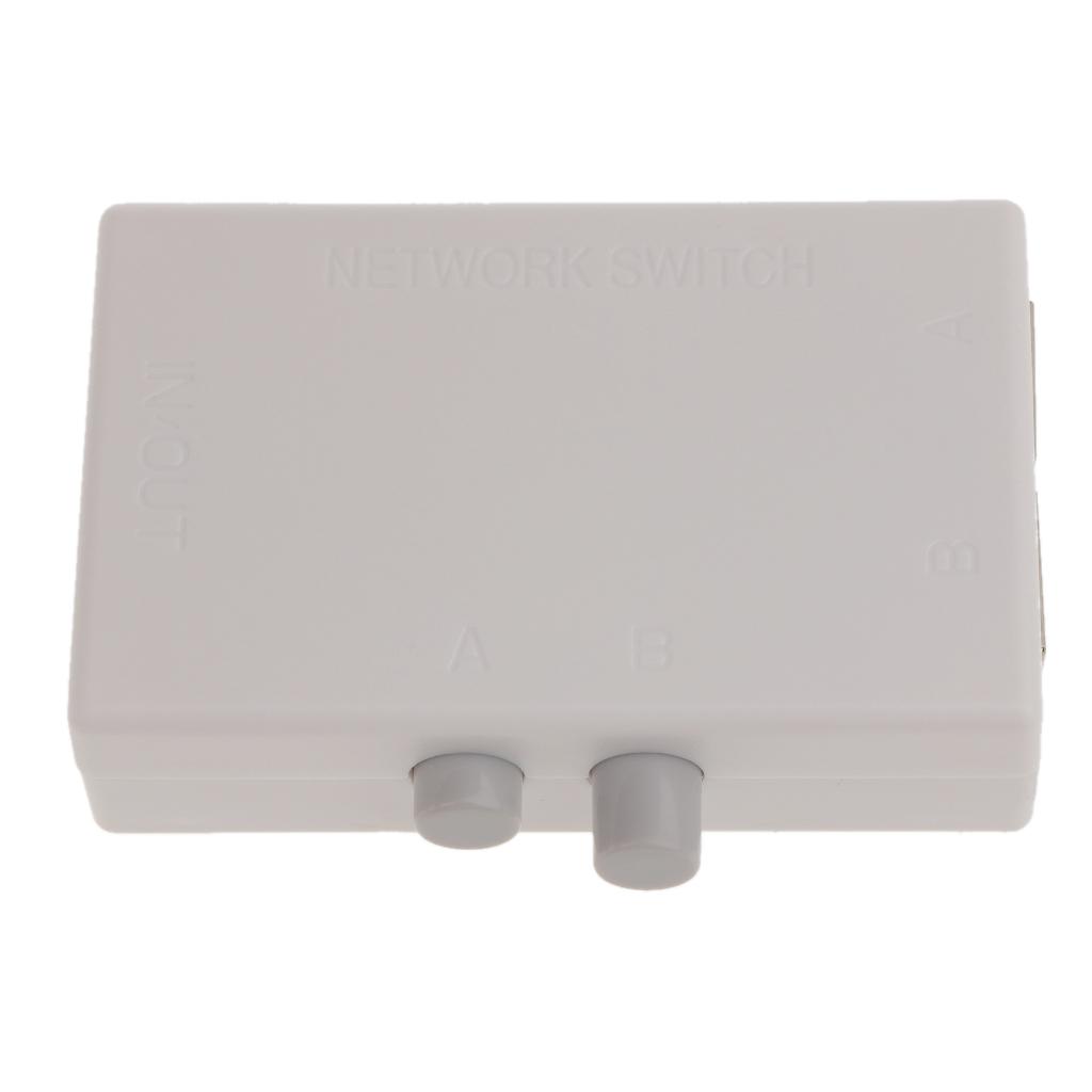 MT-VIKI 2 Cổng AB Hướng Dẫn Sử Dụng Chia Sẻ Mạng Hộp Chuyển Đổi Tốc Độ 100 Mbps 2 Vào 1 Ra