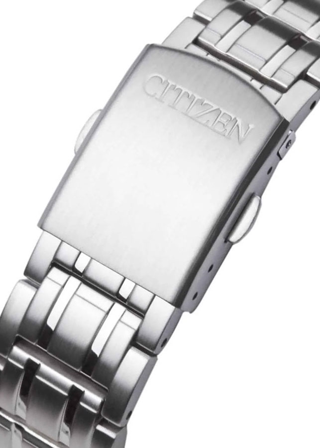 Đồng Hồ Nam Citizen Dây Thép Không Gỉ NJ0020-51B - Mặt Trắng