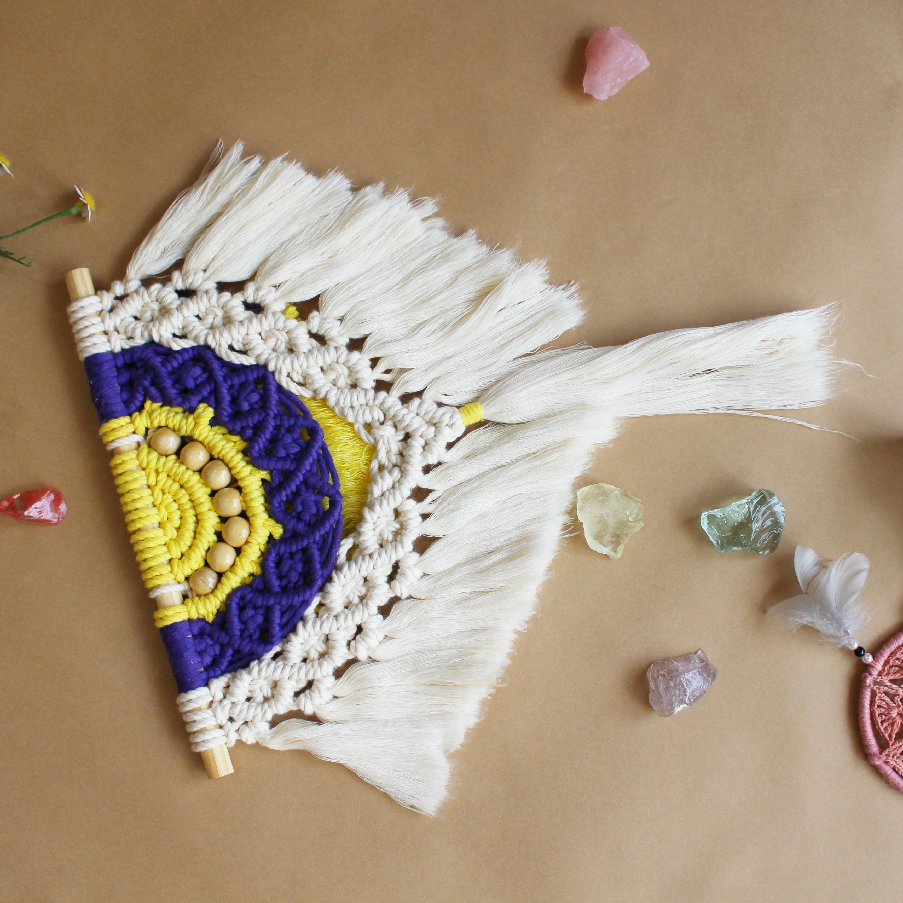 Mành Treo Tường Trang Trí – Sợi cotton