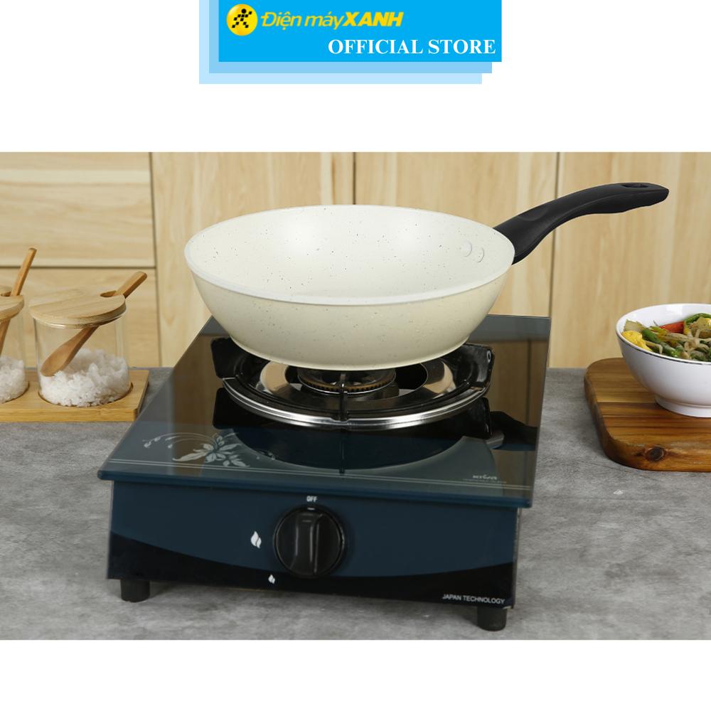 Hình ảnh Chảo nhôm chống dính vân đá đáy từ 24 cm Green Cook GCP226-24IH