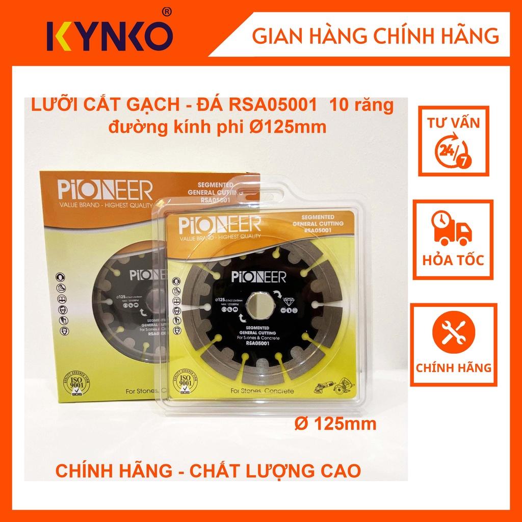 LƯỠI CẮT GẠCH - ĐÁ RSA05001 10 răng đường kính phi Ø125mm chuyên cắt gạch, đá chất lượng cao chính hãng