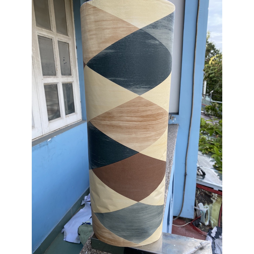 Decal Giấy Dán Nền Sàn Nhà Trang Trí Nhà Cửa PHONG CÁCH SẮC MÀU HS2013 Có Keo Sẵn Khổ 60cm, GIÁ BÁN 1 MÉT DÀI