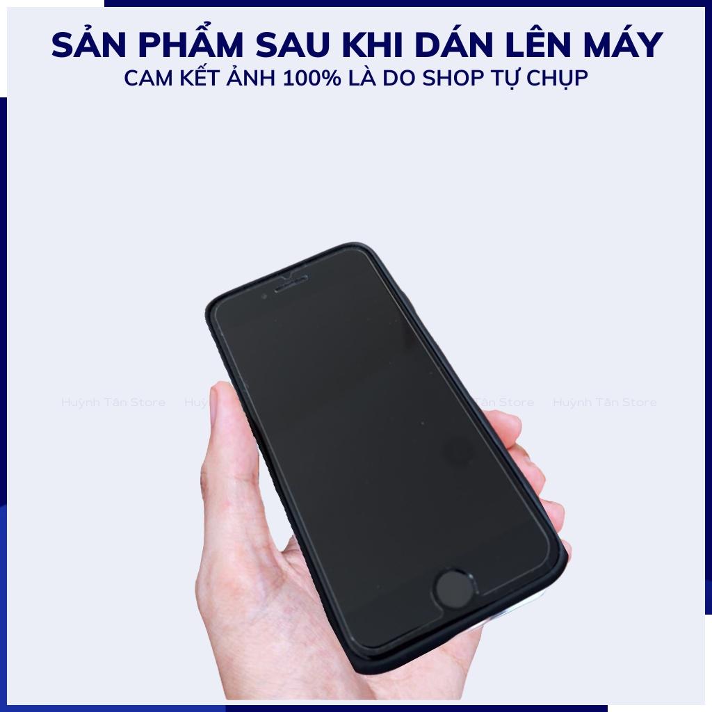 Cường lực ip 7 ip 8 se 2020 2022 trong suốt KHÔNG FULL MÀN chống bám vân tay GOR phụ kiện huỳnh tân store