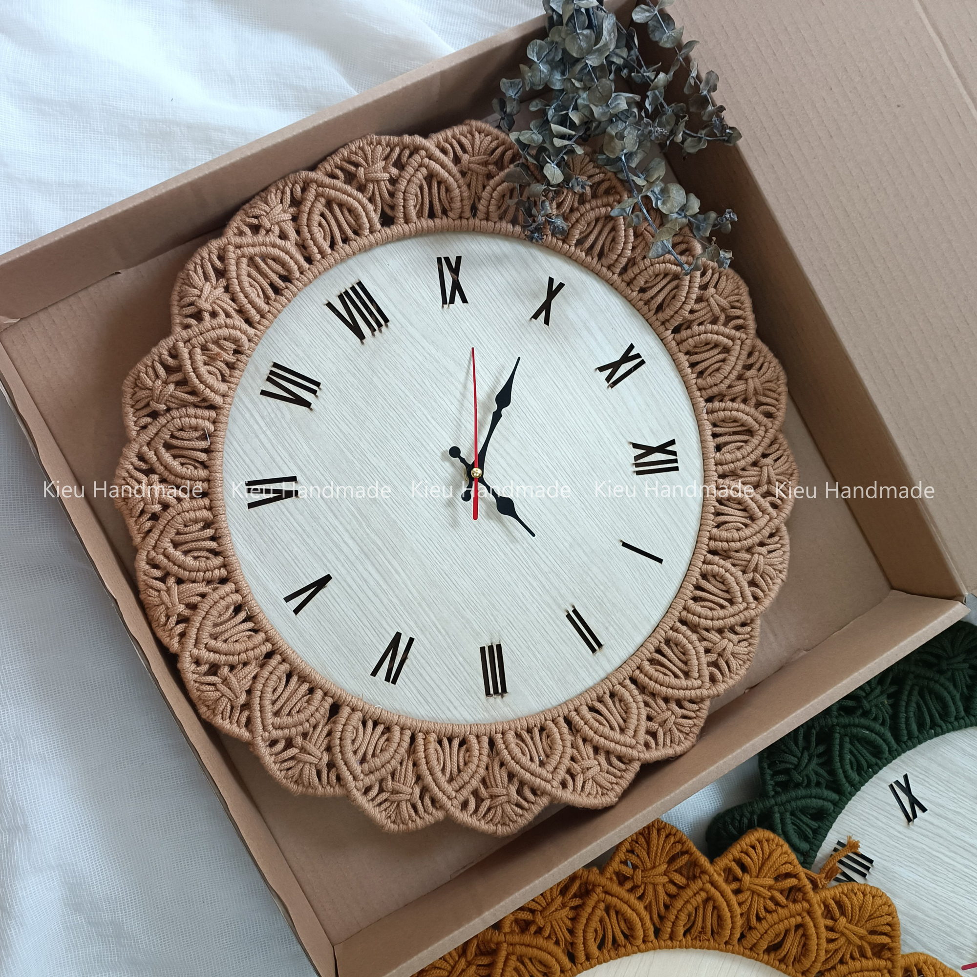 Đồng hồ Treo tường decor phòng ngủ Hàn Quốc