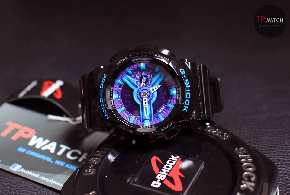 Đồng Hồ Nam Dây Nhựa Casio G-Shock GA-110HC-1A | GA-110HC-1ADR