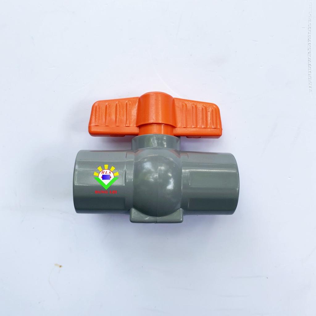 Van nhựa khóa nhựa phi 27 và phi 34 - Phụ kiện ống nhựa PVC