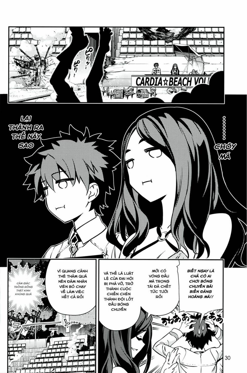 bóng chuyền bãi biển hoành tráng nhất chaldea - in oceanus [jikanfs x t.k translation team] chapter 1 28