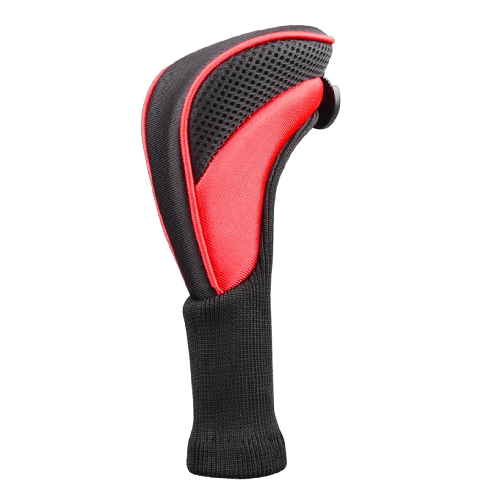 Golf Club Head Cover 1, 3 4 5 7 X Driver Fairway Woods Headcovers, Hybrid Head Cover Set with Interchangeable Tags Fits Fairway and Driver Clubs