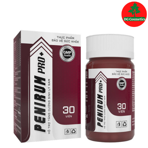 Viên Uống Penirum Pro+ Hỗ Trợ Tăng Kích Thước "Cậu Nhỏ" Hộp 30 Viên