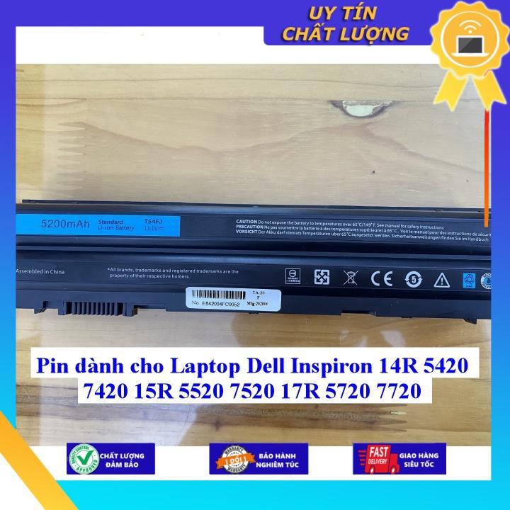 Pin dùng cho Laptop Dell Inspiron 14R 5420 7420 15R 5520 7520 17R 5720 7720 - Hàng Nhập Khẩu MIBAT721