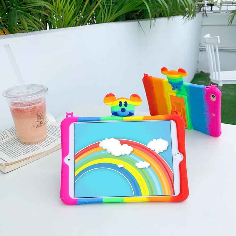 Ốp Máy Tính Bảng Silicon Mềm Chống Sốc Có Dây Đeo Cho Samsung Tab A7 10.4 Inch T500 / T505 / T507 2020