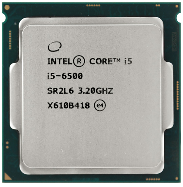Bộ Vi Xử Lý CPU Intel Core I5-6500 (3.20GHz, 6M, 4 Cores 4 Threads, Socket LGA1151, Thế hệ 6) Tray chưa Fan - Hàng Chính Hãng