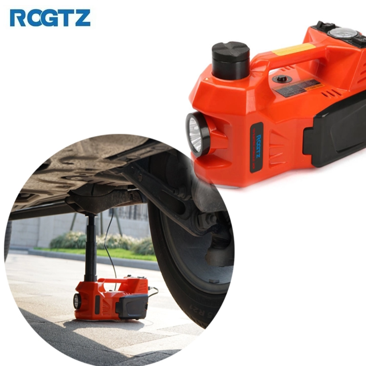 Bộ nâng kích gầm điện đa năng 3 trong 1 ROGTZ TY-003 kiêm máy bơm lốp và máy siết ốc ô tô - Hàng Nhập Khẩu