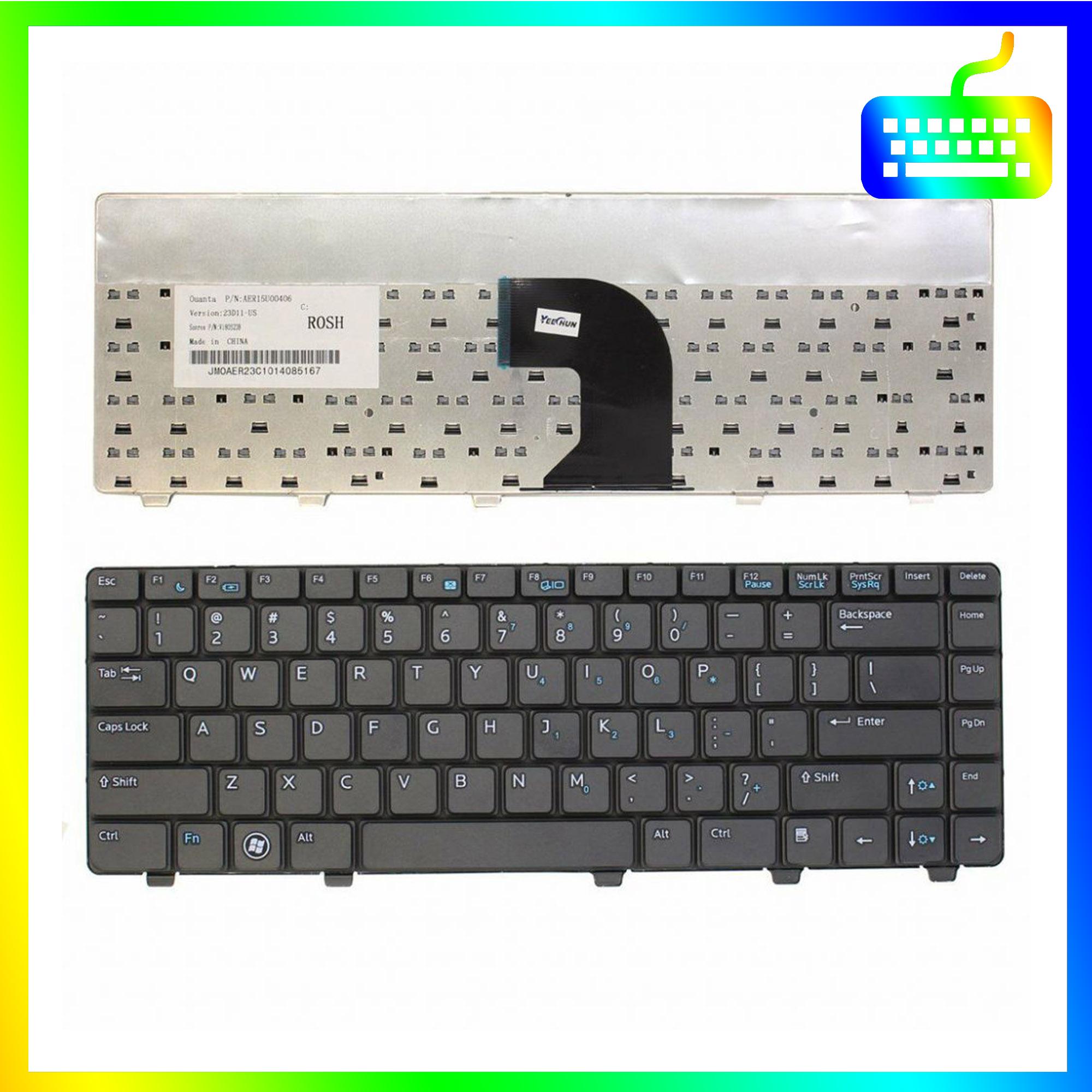 Bàn phím dành cho laptop Dell Vostro 3300 3400 - Phím Zin - Hàng Chính Hãng