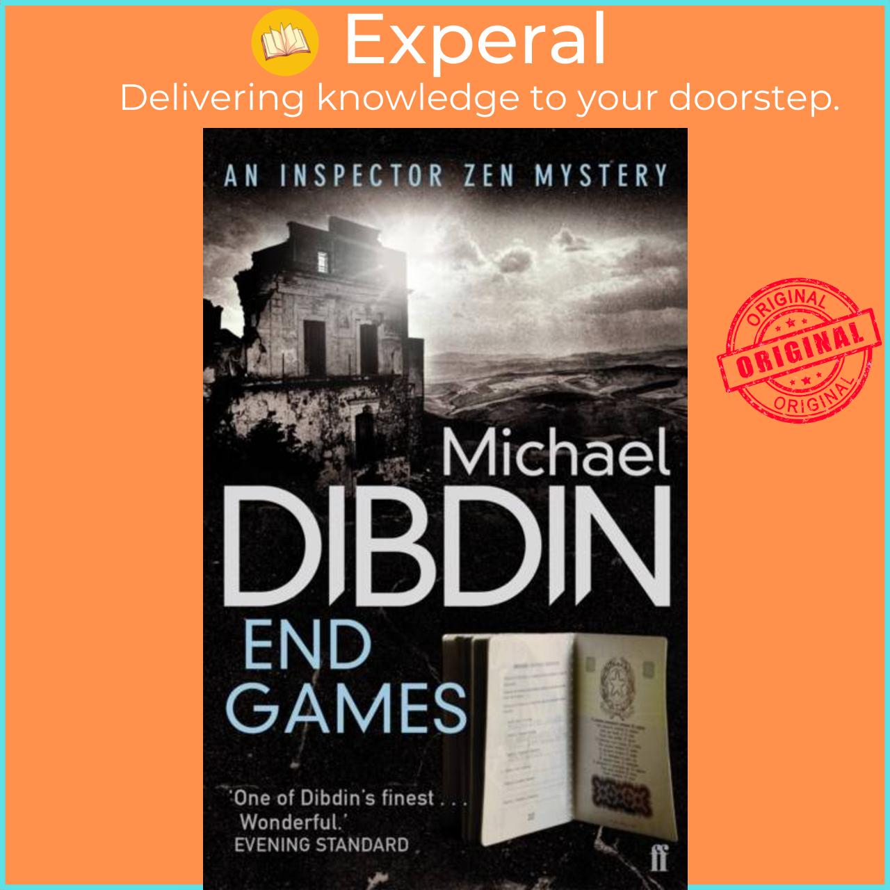 Sách - End Games by Michael Dibdin (UK edition, paperback)