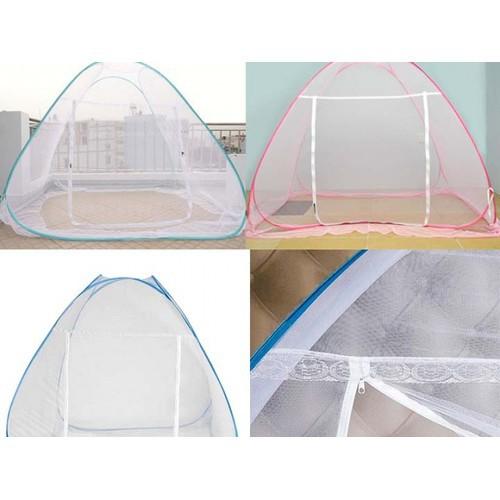 Mùng chụp tự bung cao cấp - mung chup tu bung
