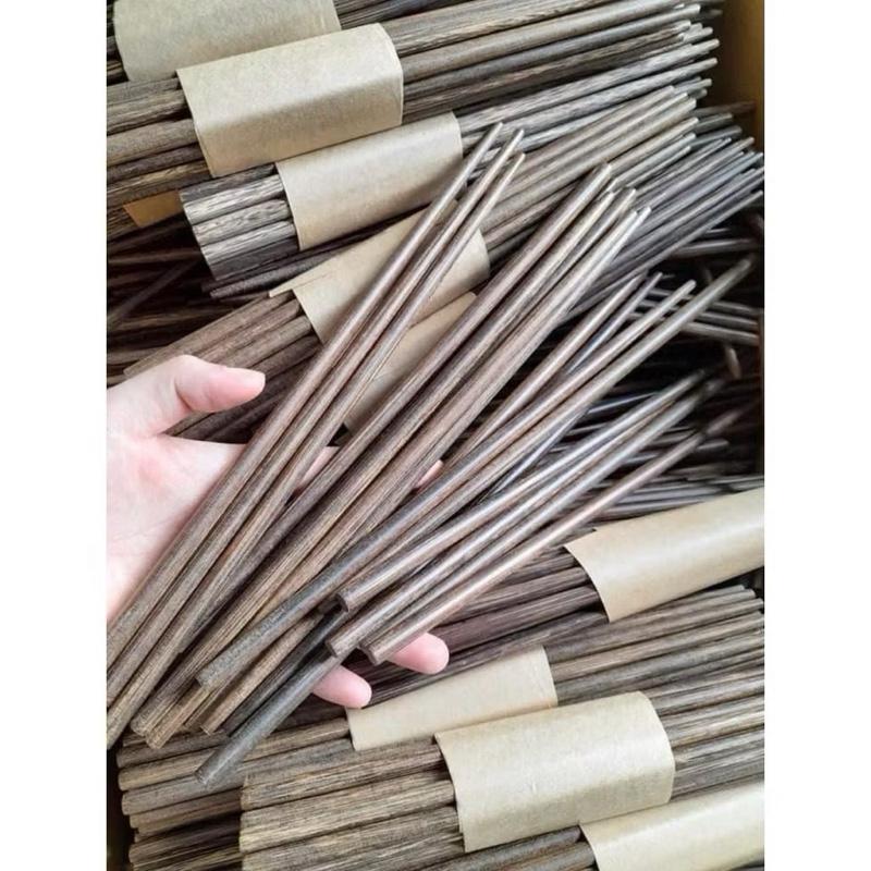 Đũa Buông Bình Thuận Cao Cấp [KHÔNG SƠN – KHÔNG HÓA CHẤT] – Đũa Sóng Lá Dùng Càng Lâu Càng Bóng Đẹp – An Toàn Khi Ăn Uống – Hộp 10 Đôi