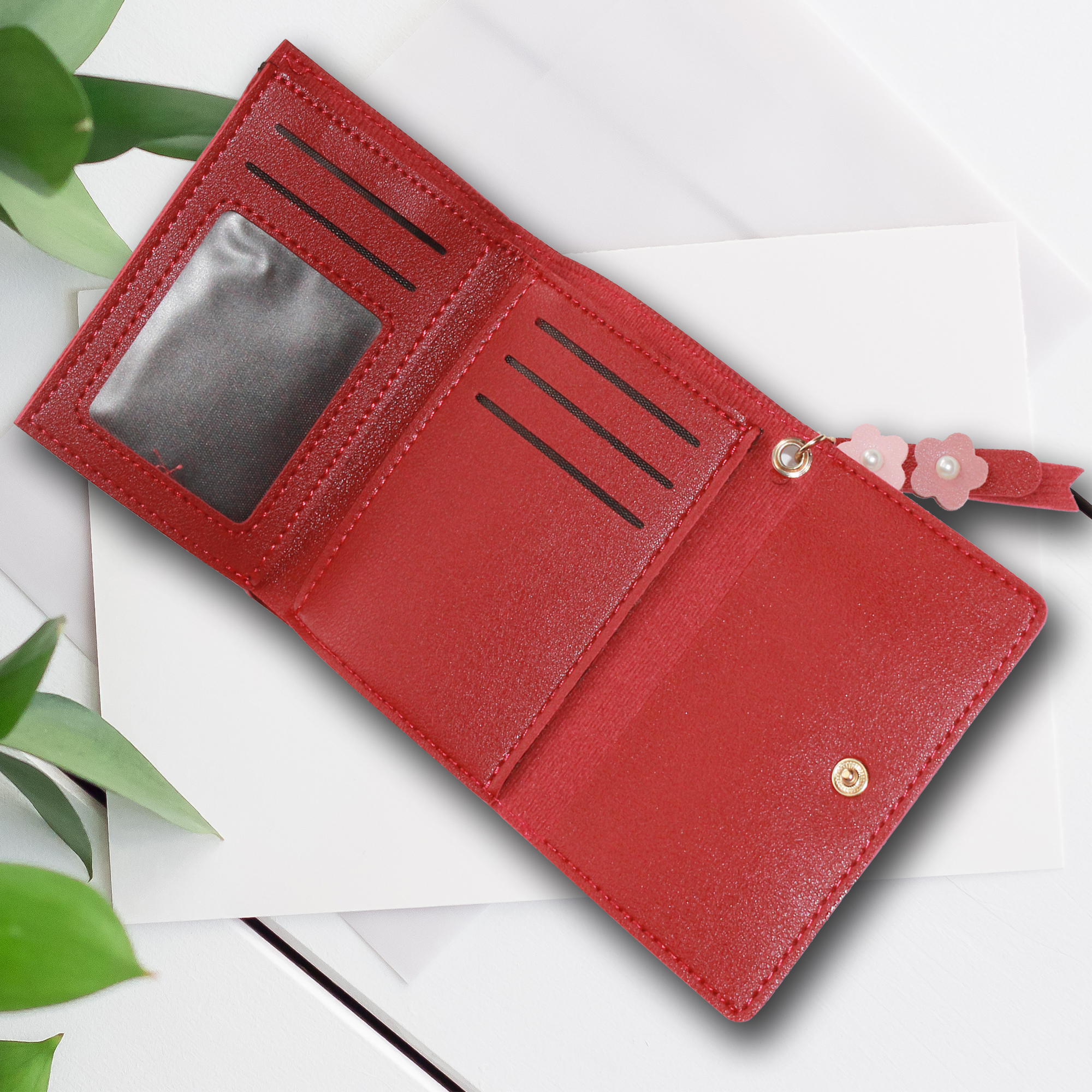 Ví nữ da PU W02 thời trang xinh xắn