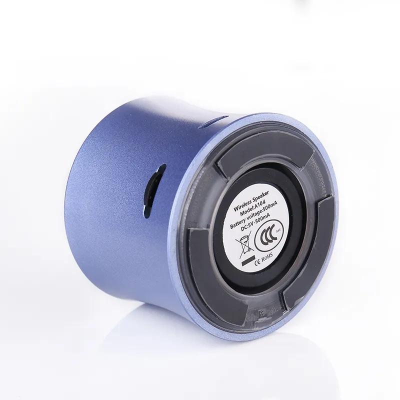 Loa siêu loa siêu trầm Ewa A104 Mini Subwofer Super Bass Stereo không dây loa ngoài trời Hi Fi Sound Waterproof Desktop TF Color: Pink