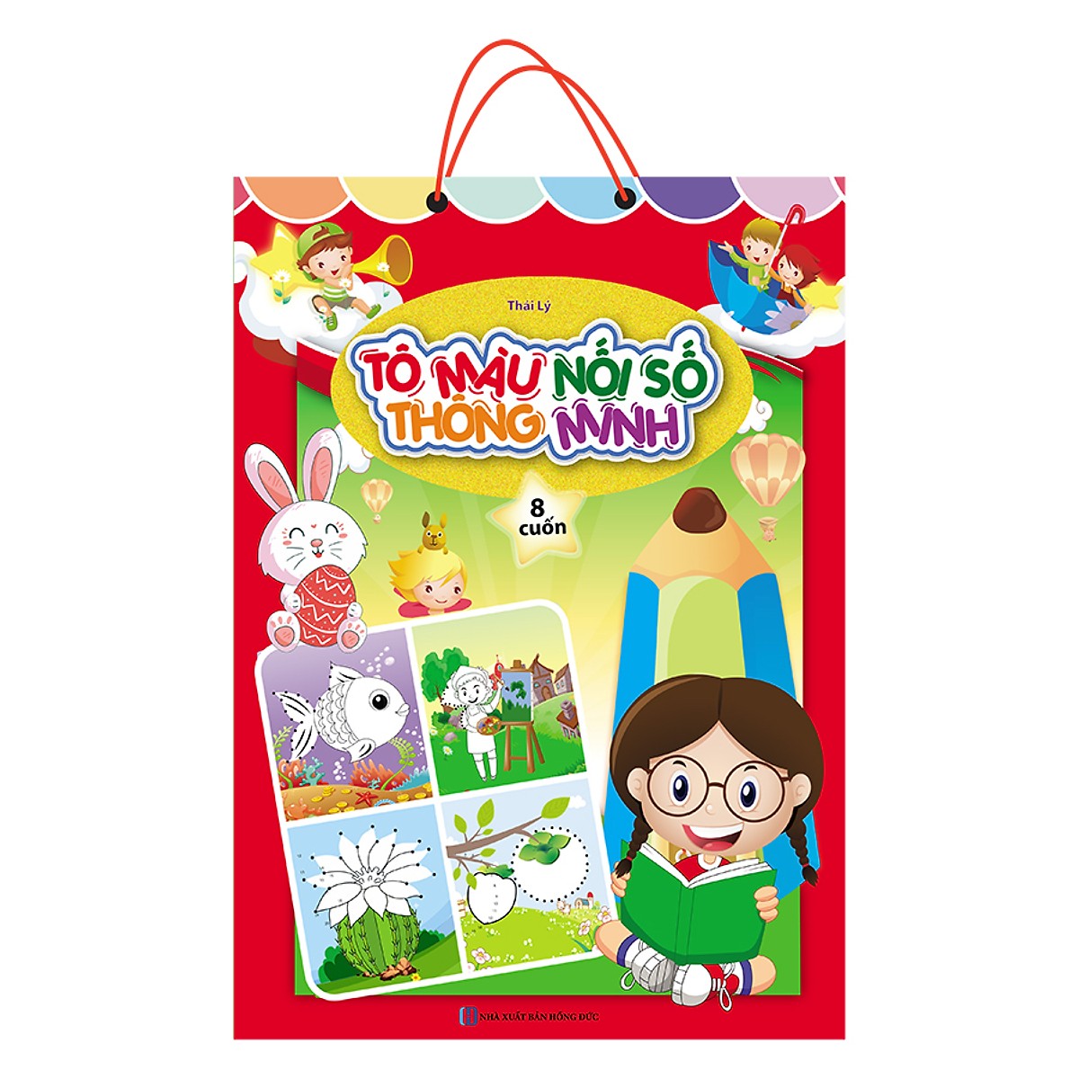 Tô Màu Nối Số Thông Minh Cho Bé 3-6 Tuổi