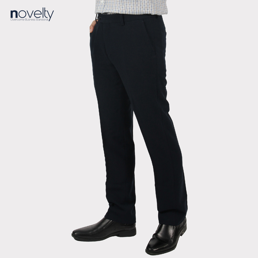 Quần tây nam Novelty 0Ply Regular màu xanh đen NQTMMDNT3R2205590