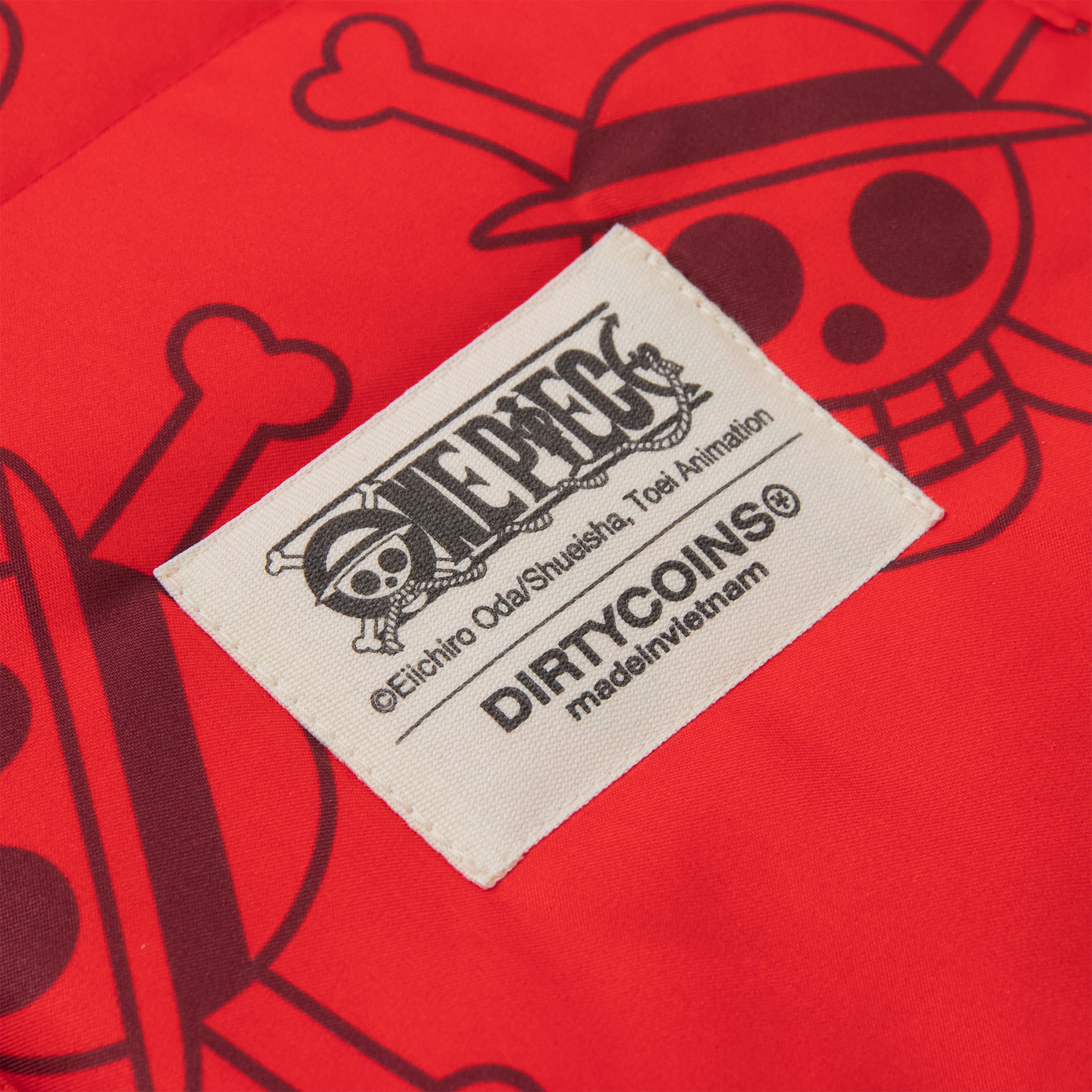 Áo Khoác DirtyCoins x One Piece Monogram Puffer Vest