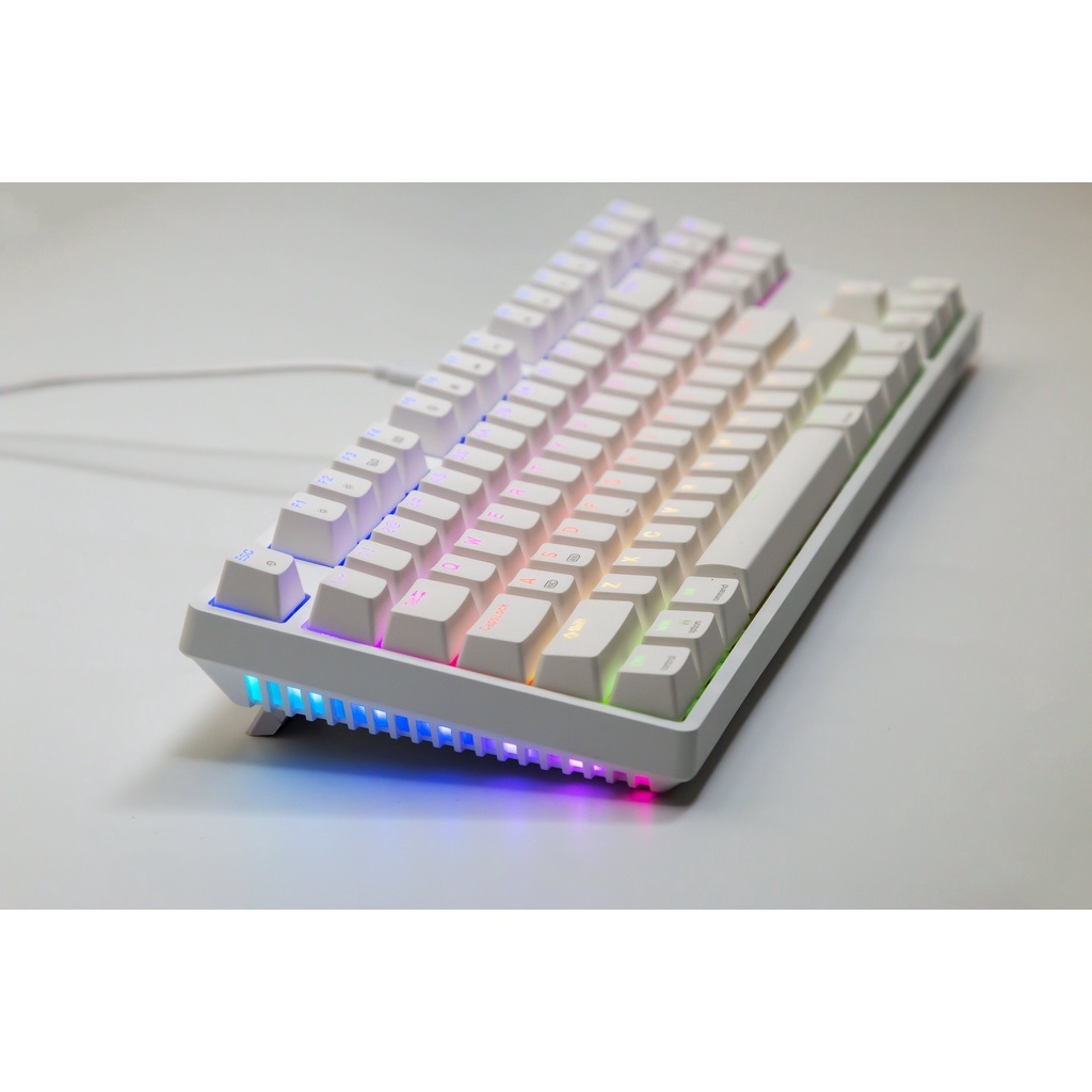 Bàn phím cơ gaming Fuhlen D87s RGB type-C Switch Blue/ Red/ Brown- Hàng chính hãng