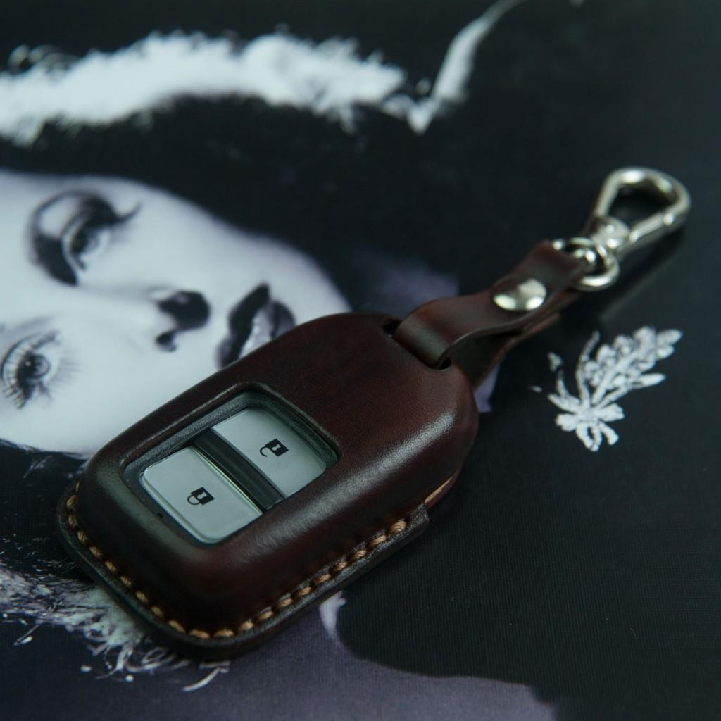 Bao chìa khóa ô tô CRV - H.O.N.D.A - da bò nhập khẩu - đồ da handmade DT151