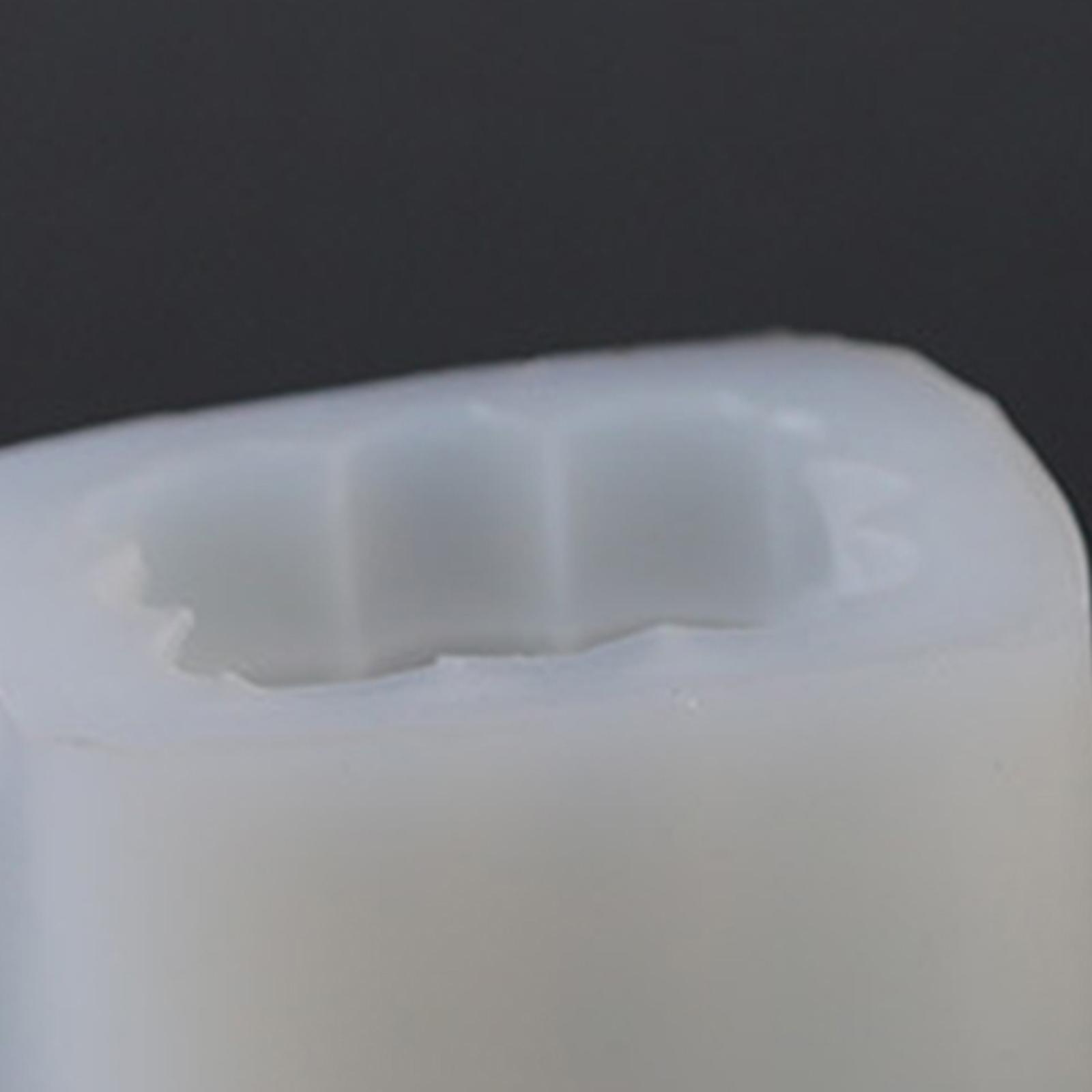 Silicone 3D Square Candle Mold Scented Candles DIY Crafts Soy Soap Aromatherapy Candles Handmade Candle Decor