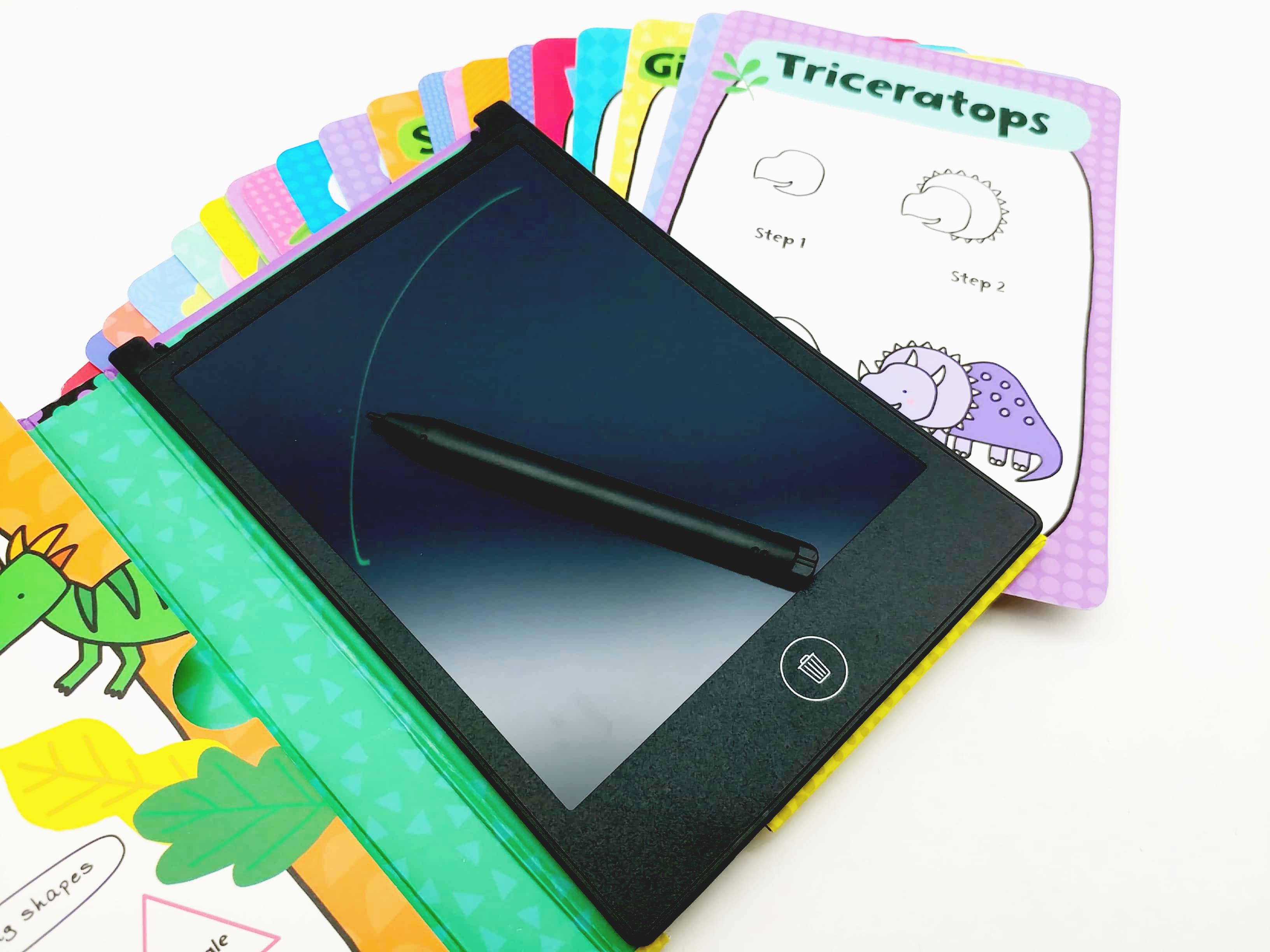 LCD Tablet &amp; Flashcards - Dinosaurs