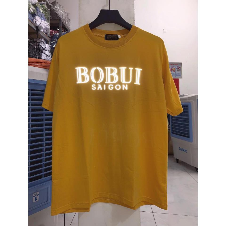 Áo Oversize BOBUI Vàng Phản Quang , Tee Bobui Saigon Reflective YELLOW