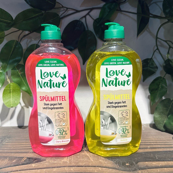 Nước rửa chén bát hữu cơ Spot German Love Nature Đức 450ml