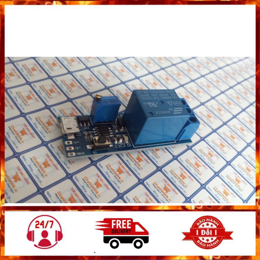 MODULE Tạo Trễ - CHUYỂN MẠNH ĐIỀU KHIỂN RELAY INPUT 5V-30V V1