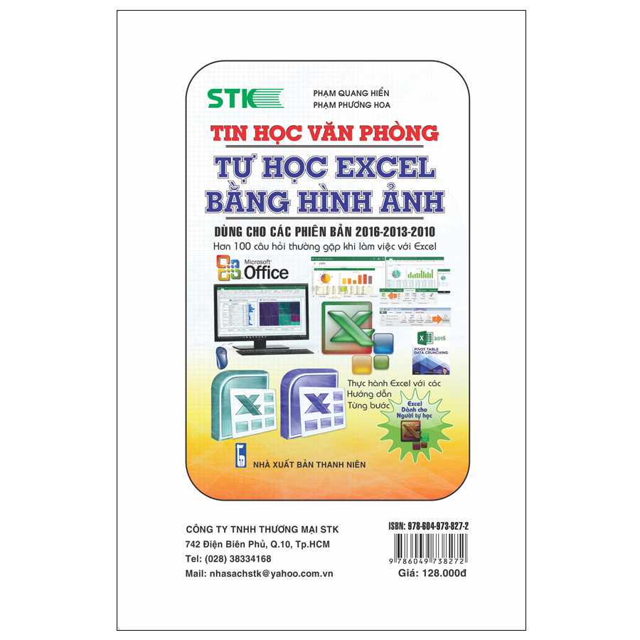 Giáo Trình Thực Hành Excel - Dùng Cho Phiên Bản 2016, 2013, 2010 (Tái Bản 2019)